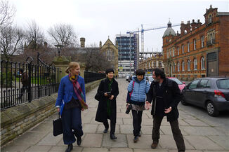 2012年4月工作室施慧老师等四人考察曼切斯特城市大学