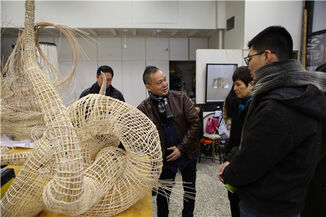2015年11月2日至28日广州美院覃大立副教授应邀到中国美院纤维艺术系授课