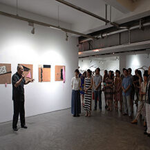 2013年8月31日《纤维，思维，心维》主题展在三尚画廊开幕
