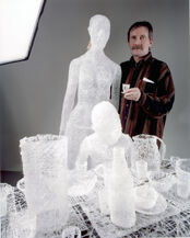 2006年11月1日，拉托维亚纤维艺术家彼得列斯专题讲座“材料与空间”